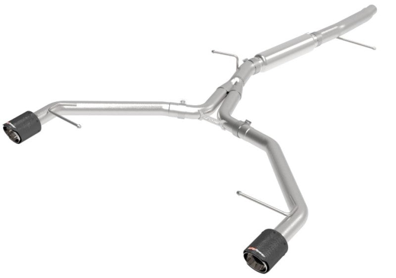 aFe 17-19 Audi A4 (L4-2.0L) MACH Force-Xp  Stainless Steel Axle-Back - 49-36419-C