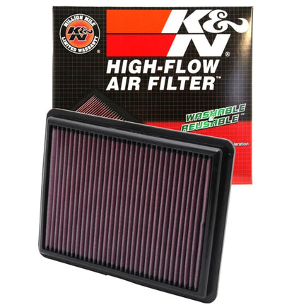 K&N 08 Honda Accord 3.5L V6 Drop In Air Filter - 33-2403