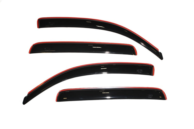 AVS 05-15 Toyota Tacoma Double Cab Ventvisor In-Channel Front & - 194056-C-Dub Tech