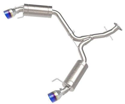 aFe POWER Takeda 06-13 Lexus IS250/IS350 SS Axle-Back Exhaust w/ - 49-36055-L