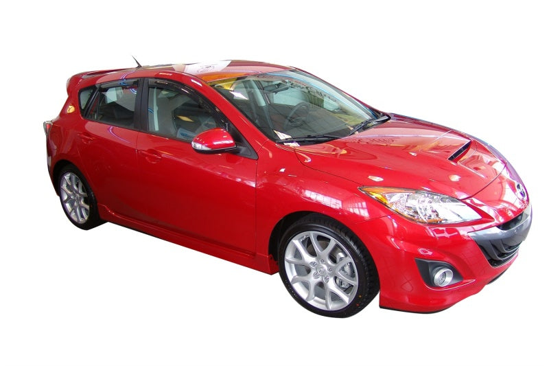 AVS 10-13 Mazda 3 (5 Door Sport) Ventvisor Outside Mount - 94325-C-Dub Tech
