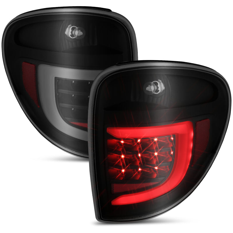 ANZO 2004-2007 Dodge Grand Caravan LED Tail Lights w/ Light - 311366