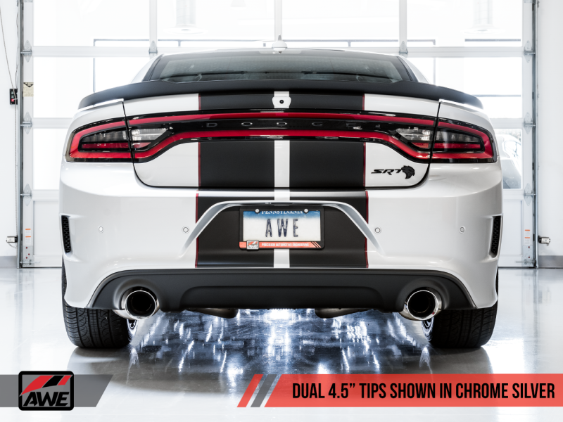 AWE Tuning 2015+ Dodge Charger 6.4L/6.2L SC Non-Resonated Touring Edition - 3020-32056-C-Dub Tech