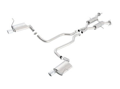 Borla 11-16 Jeep Grand Cherokee Limited/Laredo 5.7L 8cyl 4WD/RWD SS - 140406-C-Dub Tech