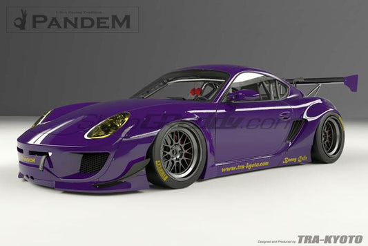 GReddy Pandem RB 09-12 Porsche Cayman Front and Rear Fenders - 17090507