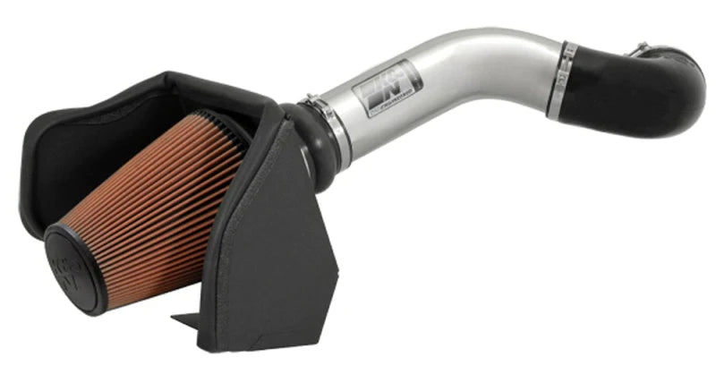 K&N 99-04 Chevy Silverado V8-4.8/5.3L Polished High Flow Performance Kit - 77-3021KP