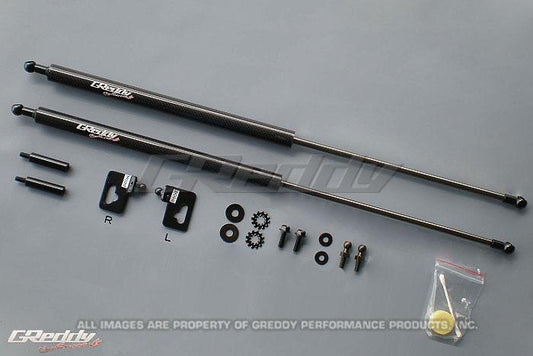 GReddy 00-09 Honda S200 AP1/AP2 Engine Hood Lifter Kit (Designed - 18550101