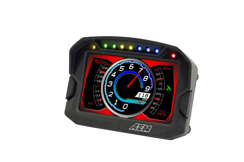 AEM CD-5LG Carbon Logging Digital Dash Display w/ Internal 10Hz - 30-5603-C-Dub Tech