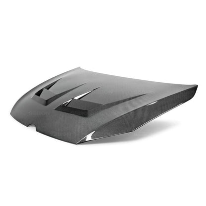 Seibon 2012+ Volkswagen Golf MK7 DV-Style Carbon Fiber Hood - HD12VWG7-DV