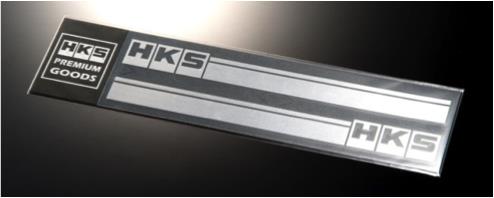 HKS HKS STICKER stripe SILVER - 51003-AK115