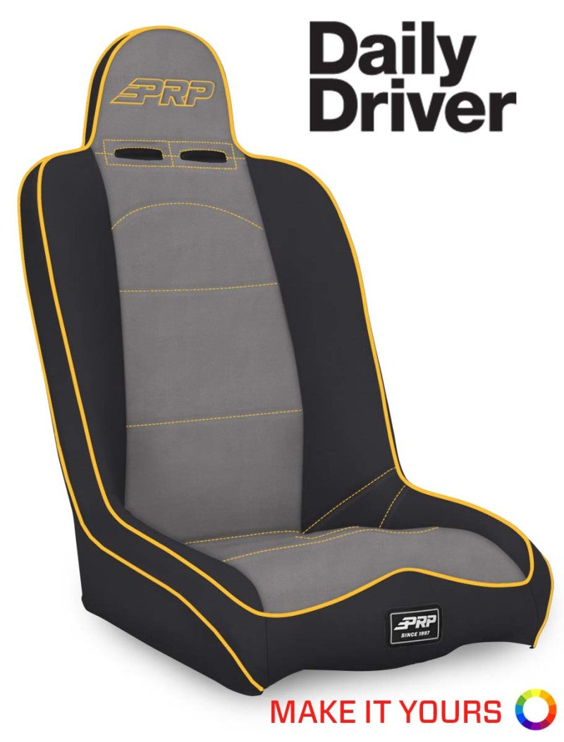 PRP Daily Driver High Back Suspension Seat - A140110