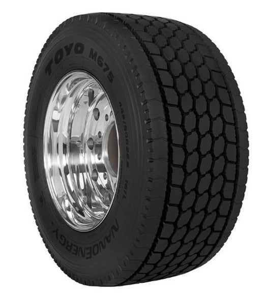 Toyo M675 Tire - 445/50R22.5 161L L/20 (31.66 FET Inc.) - 500460