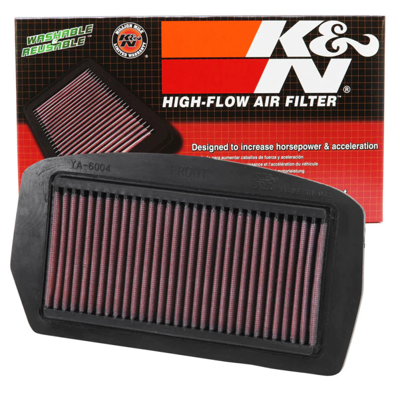 K&N 04-09 Yamaha FZ6 600 / 04-07 FZ6 Fazer 600 - YA-6004
