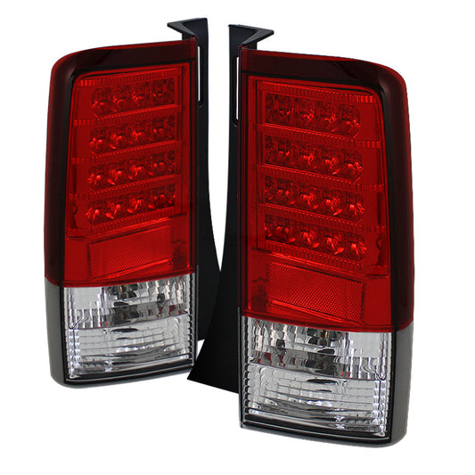 Spyder Scion XB 03-07 Version 2 LED Tail Lights Red - 5042750