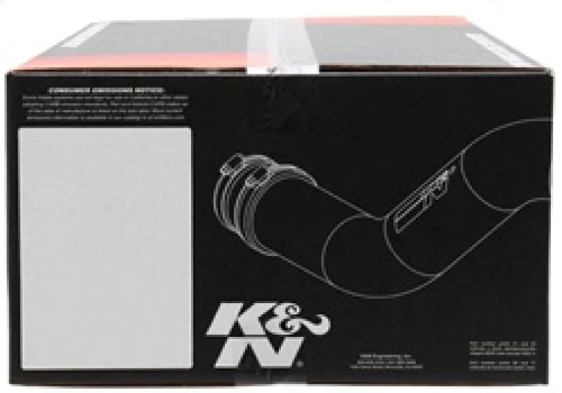 K&N Performance Intake Kit TYPHOON; MAZDA 6, L4-2.3L, 03-06; SILVER - 69-6025TS