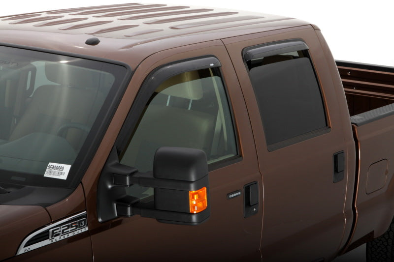 AVS 99-16 Ford F-250 Supercab Ventvisor Outside Mount Window Deflectors - 94522-C-Dub Tech