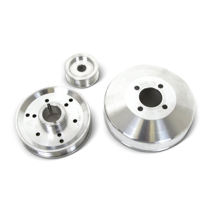 BBK 96-01 Mustang 4.6 GT Cobra Underdrive Pulley Kit - - 1555-C-Dub Tech