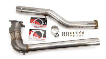 GrimmSpeed 15-21 Subaru WRX V2 GESI Catted J-Pipe - 113009