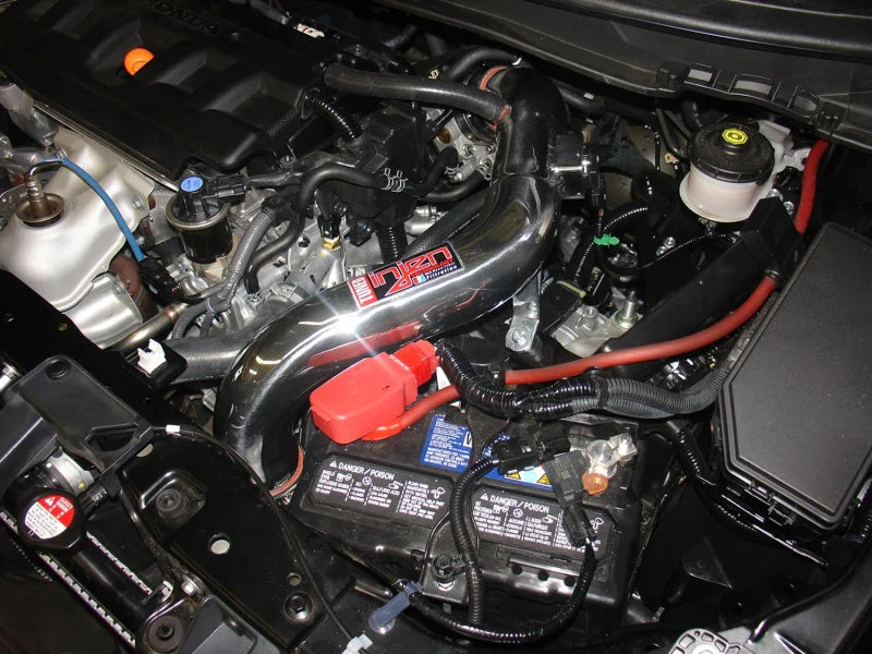 Injen 12-13 Honda Civic Black Polish Tuned Air Intake w/ - SP1571BLK