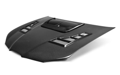 Seibon 06-07 Subaru WRX/STi CW Carbon Fiber Hood - HD0607SBIMP-CW