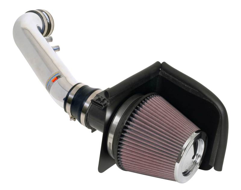 K&N 01-04 Ford Mustang GT 4.6L Polished Typhoon Short Ram - 69-3521TP