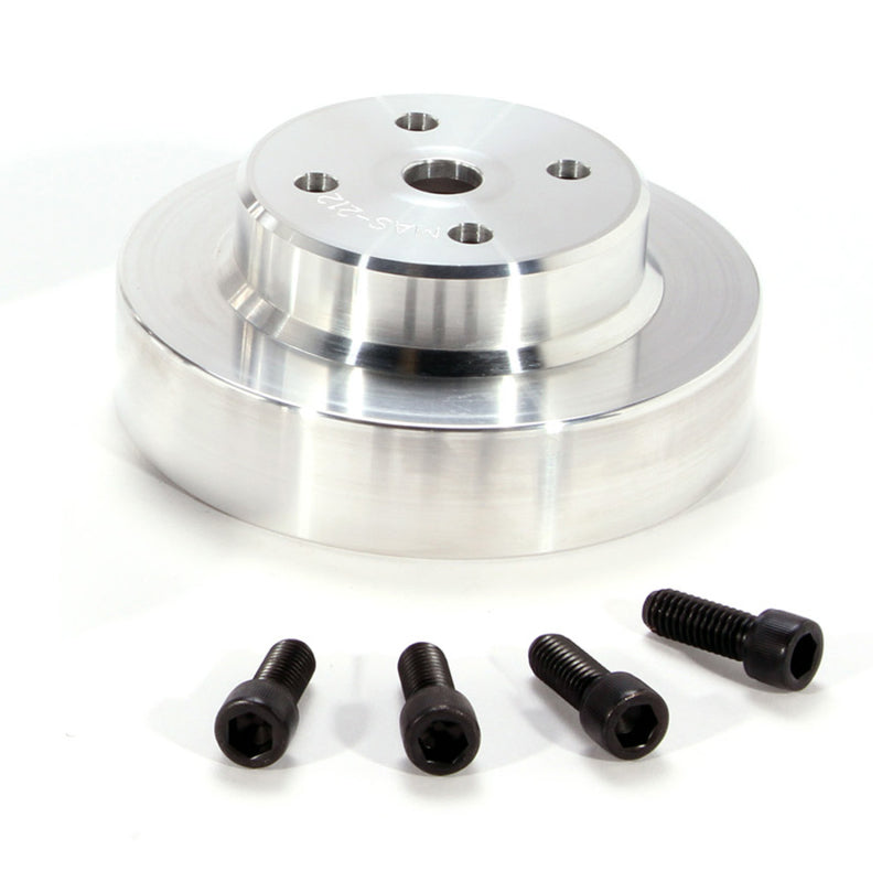 BBK 86-93 Mustang 5.0 Underdrive Pulley Kit - Lightweight CNC - 1553-C-Dub Tech