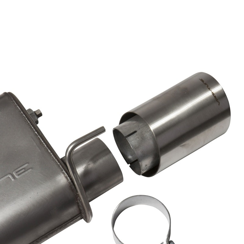 BBK 2015-16 Ford Mustang GT Varitune Axle Back System (Cut - 41115-C-Dub Tech