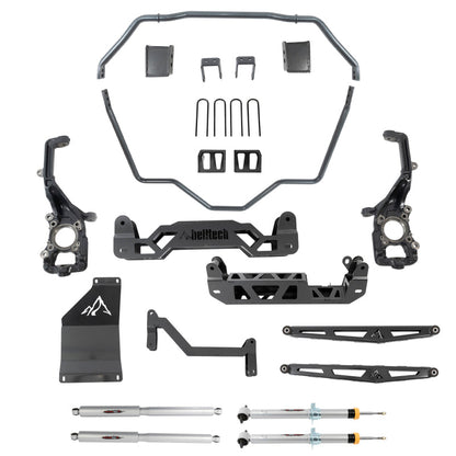 Belltech 2021+ Ford F150 4WD Trail Performance 6-7in. Base Lift - 152510TPS-C-Dub Tech