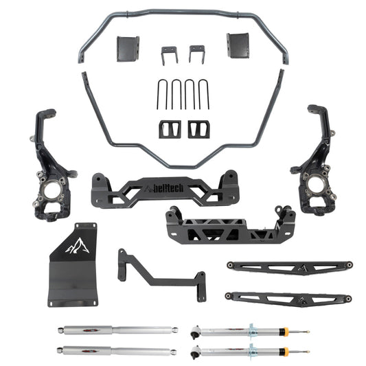 Belltech 2021+ Ford F150 4WD Trail Performance 6-7in. Base Lift - 152510TPS-C-Dub Tech
