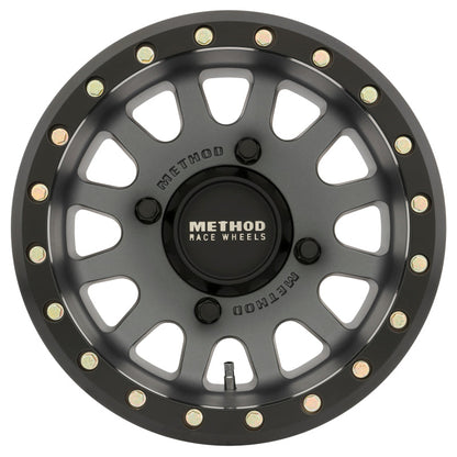 METHOD WHEELS METHOD MR401 TITANIUM W/MATTE BLACK