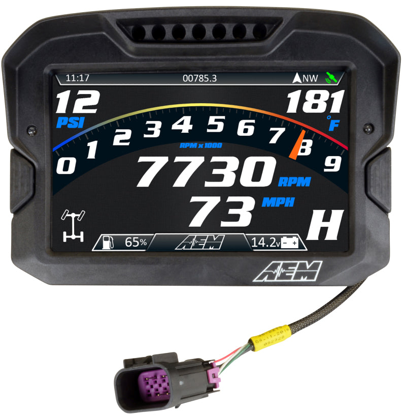 AEM CD-5/CD-7 Plug and Play Adapter Harness for 2016+ Polaris - 30-2219