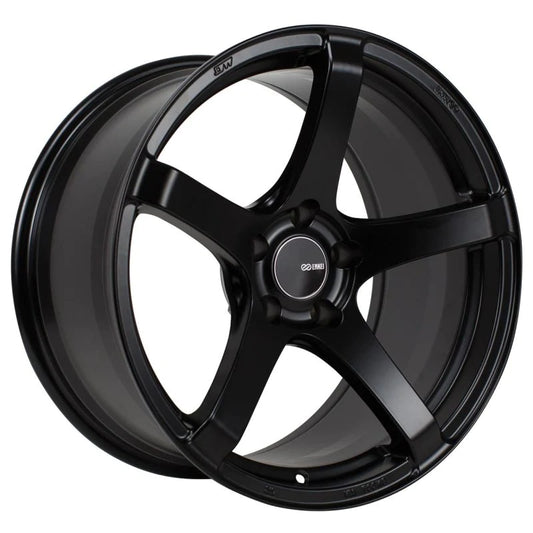 Enkei Kojin 18x9.5 15mm Offset 5x114.3 Bolt Pattern 72.6mm Bore - 476-895-6515BK