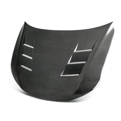 Seibon 2014 Scion TC OEM Carbon Fiber Hood - TS - HD14SCNTC-TS
