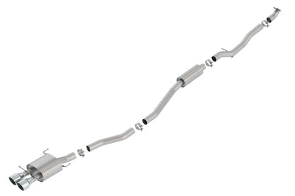 Borla 17-19 Honda Civic SI 1.5L Turbo MT S-Type 2.75in - 140777