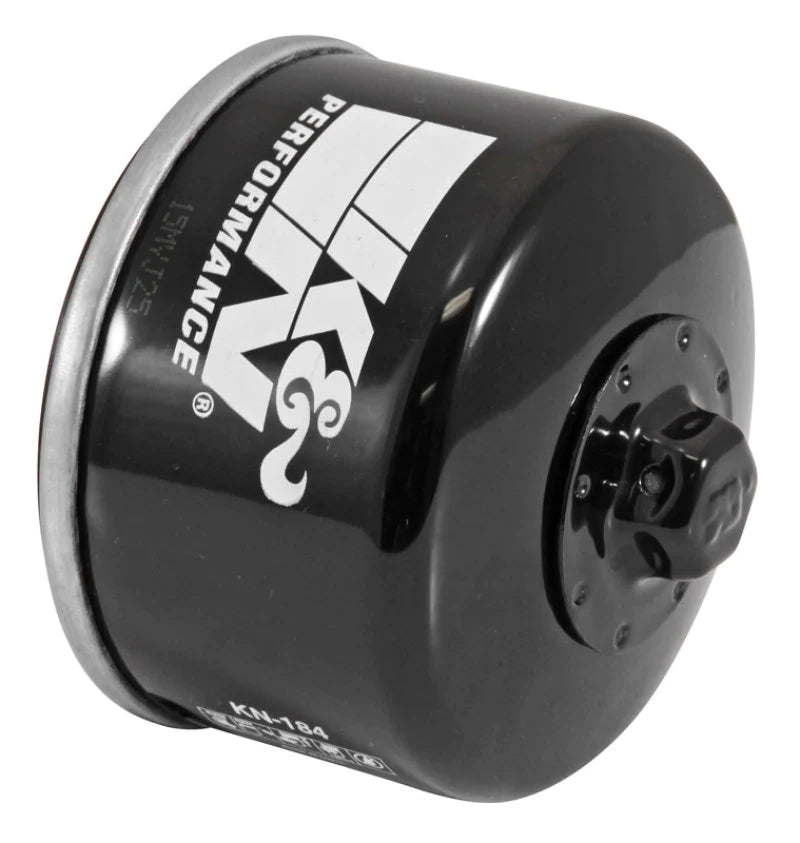 K&N Oil Filter 2.688in Height x 3.031in OD Powersports - - KN-184