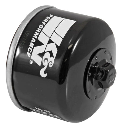 K&N Oil Filter 2.688in Height x 3.031in OD Powersports - - KN-184