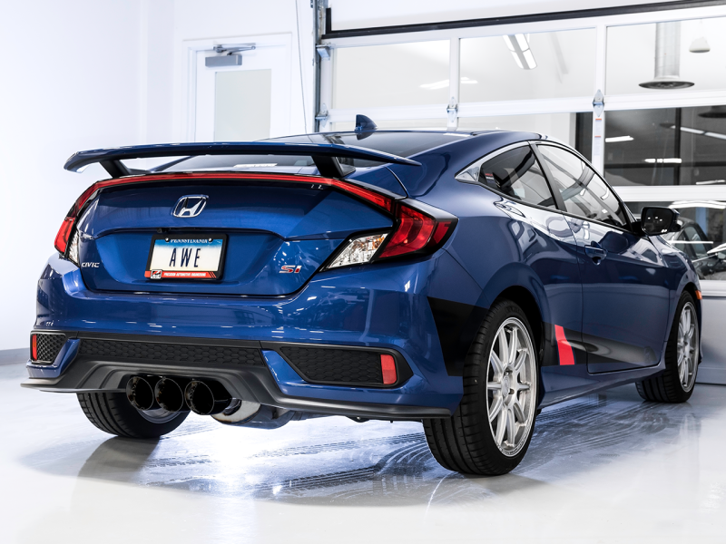 AWE Tuning 2016+ Honda Civic Si Touring Edition Exhaust w/Front - 3015-53014-C-Dub Tech
