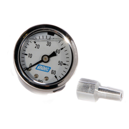 BBK Liquid Filled EFI Fuel Pressure Gauge 0-60 PSI - 1617-C-Dub Tech