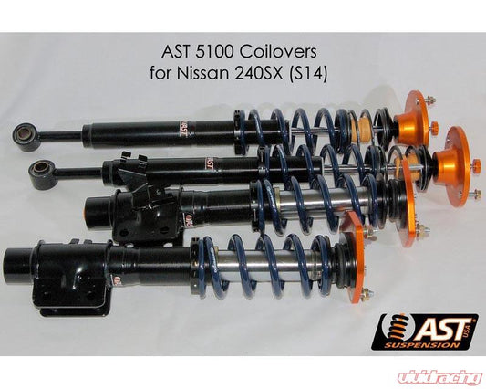 AST 5100 Series Monotube Coilovers w/Springs Nissan 240SX 1995-1998