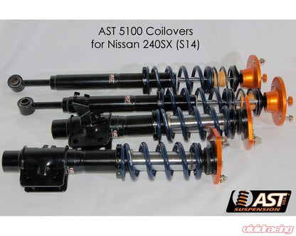 AST 5100 Series Monotube Coilovers w/Springs Nissan 240SX 1995-1998-C-Dub Tech