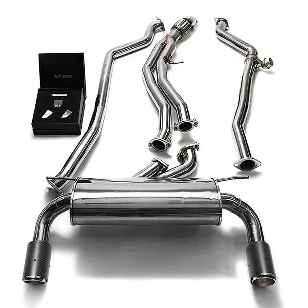 Armytrix Stainless Steel Valvetronic Catback Exhaust System | 2012-2015 BMW M135i / M235i F2x (BMF23-DC11)-C-Dub Tech