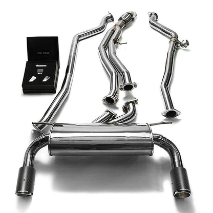 Armytrix Stainless Steel Valvetronic Catback Exhaust System | 2012-2015 BMW M135i / M235i F2x (BMF23-DC11)-C-Dub Tech