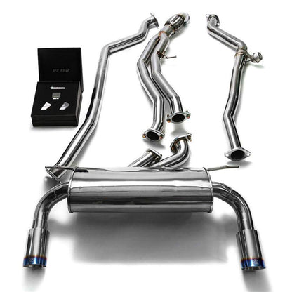 Armytrix Stainless Steel Valvetronic Catback Exhaust System | 2012-2015 BMW M135i / M235i F2x (BMF23-DC11)-C-Dub Tech