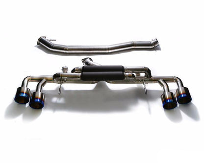 Armytrix Titanium 90mm Valvetronic Cat-Back | 2009-2017 Nissan GT-R (NI35T-QT11B)-C-Dub Tech
