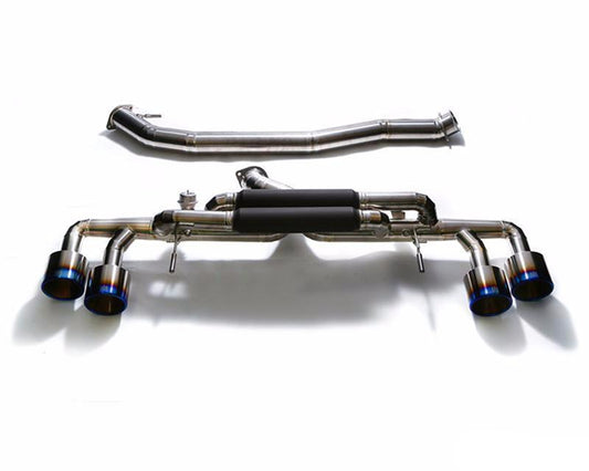 Armytrix Titanium 90mm Valvetronic Cat-Back | 2009-2017 Nissan GT-R (NI35T-QT11B)-C-Dub Tech