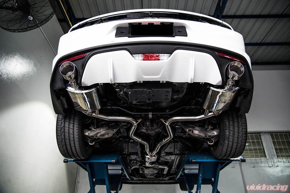 Armytrix Stainless Valvetronic Cat-Back | 2015-2017 Ford Mustang Ecoboost (FDM62-DS33C)-C-Dub Tech