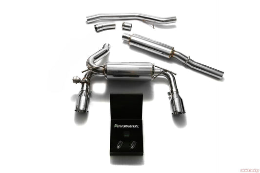 Armytrix Stainless Valvetronic Cat-Back | 2016+ Ford Focus RS (FDF3R-DS29C)-C-Dub Tech