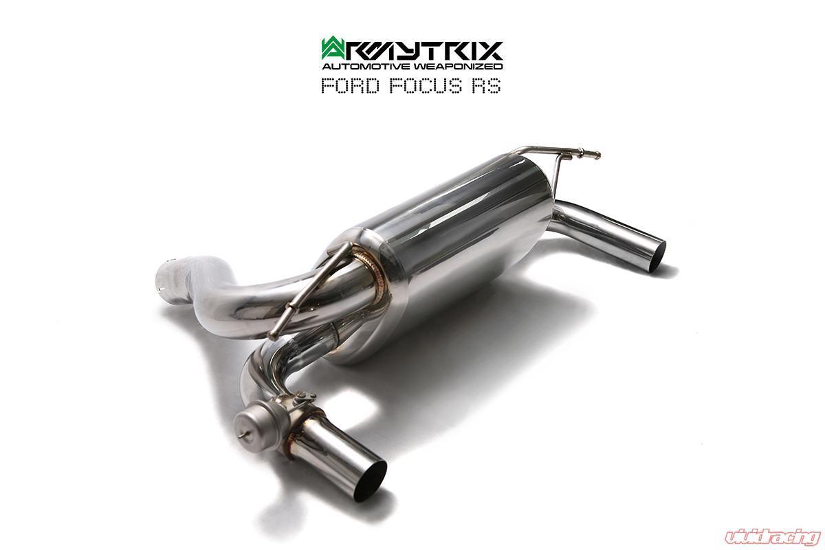 Armytrix Stainless Valvetronic Cat-Back | 2016+ Ford Focus RS (FDF3R-DS29C)-C-Dub Tech