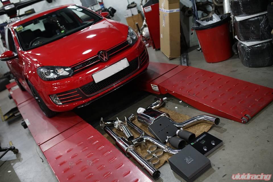 Armytrix Stainless Valvetronic Cat-Back | 2009-2014 VW Golf/GTI Mk6 (VWG6T-DS21C)-C-Dub Tech