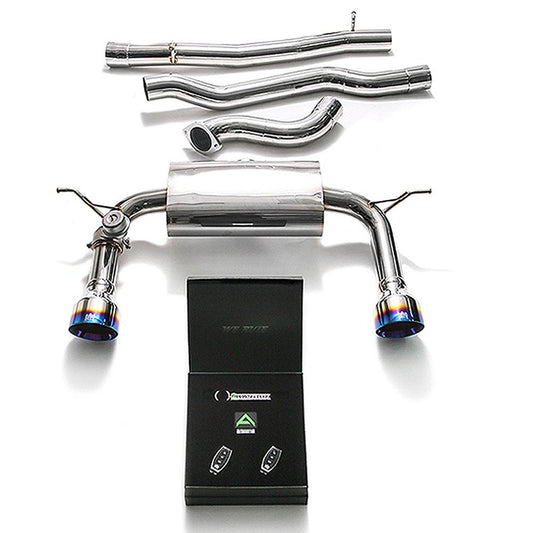 Armytrix Stainless Steel Valvetronic Catback Exhaust System | 2015-2021 Audi TT MK3 Quad 8S 2.0 TFSI (AU8ST-DS33B)